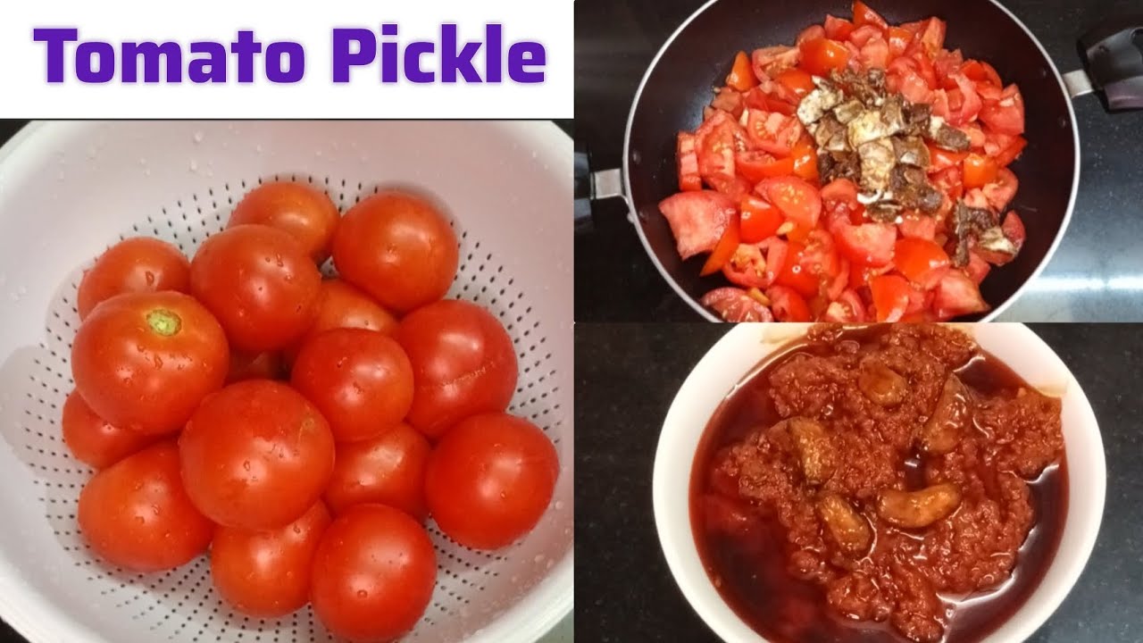 How to make Tomato pickle at home | टमाटर का स्वादिष्ट अचार रेसिपी! 🍅 Easy recipe😋😍