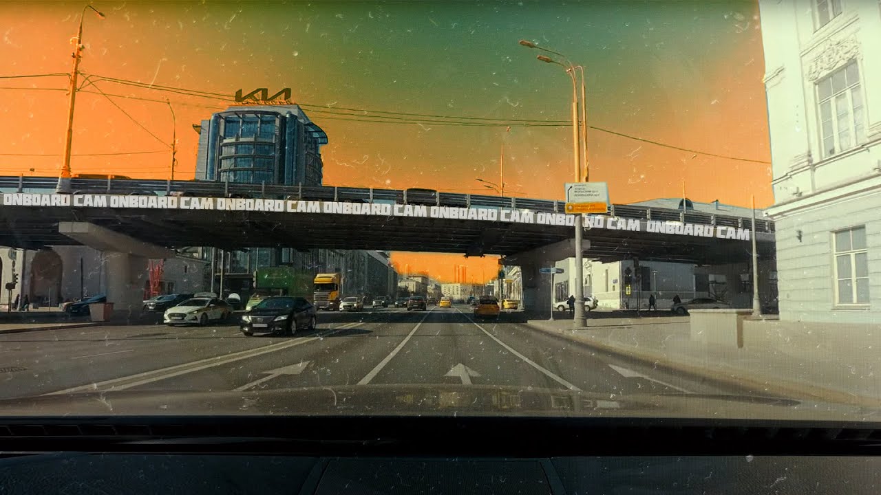 Moscow spring driving (Moscow, Russia, 02 march 2022)