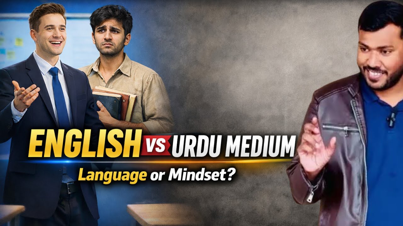 English Medium vs Urdu Medium — The Truth No One Talks About! | Who I Am Academy