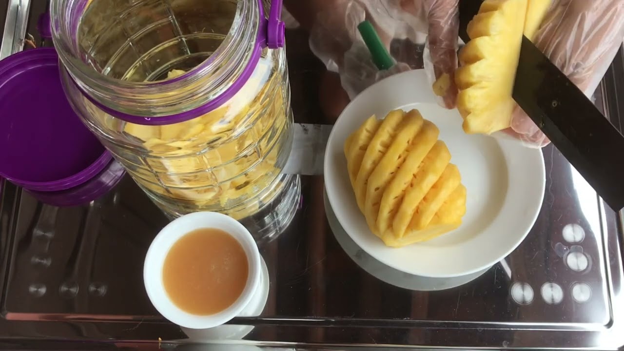CÁCH LÀM CIDER - NƯỚC UỐNG TRÁI CÂY LÊN MEN SIÊU NGON, BÌNH NƯỚC TRÁI CÂY THẠCH SANH