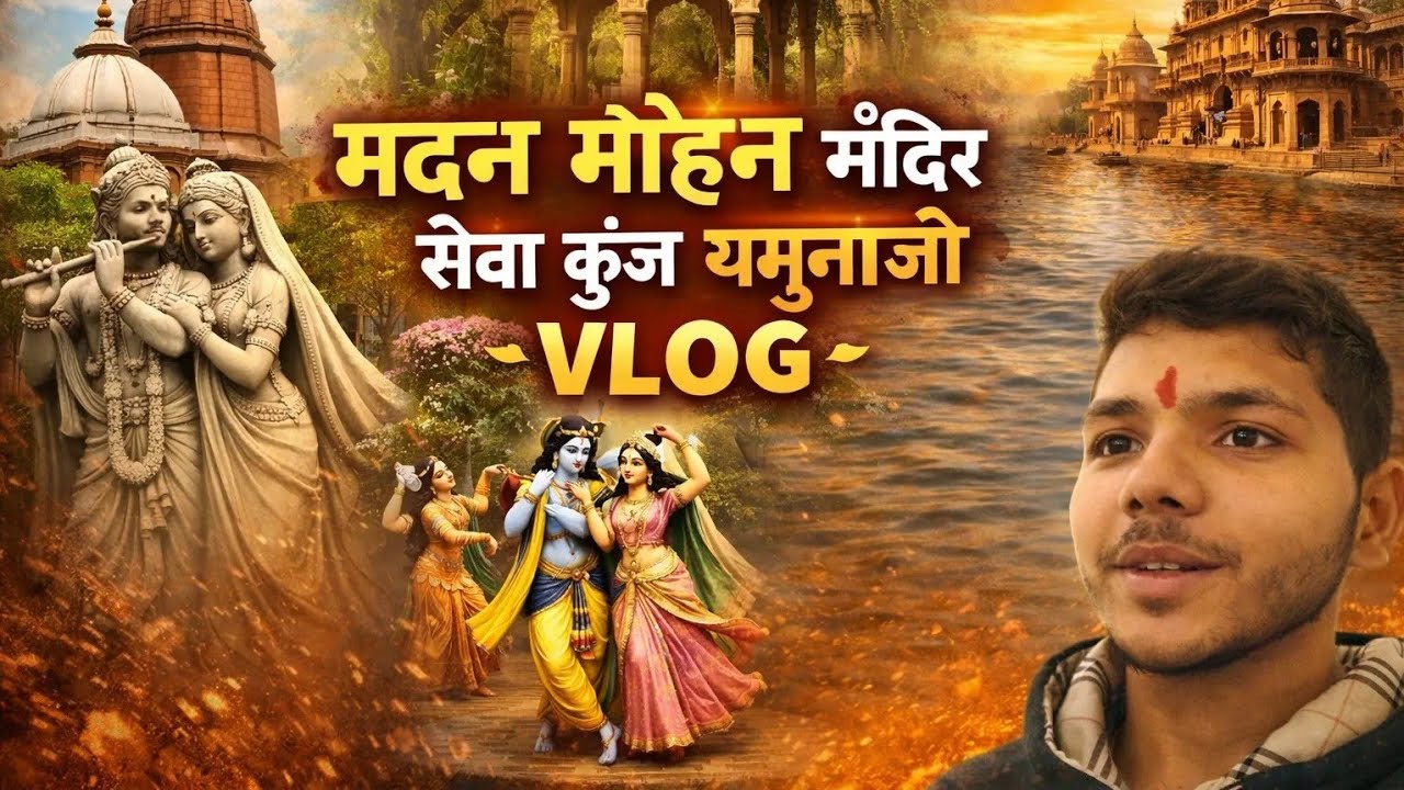Vrindavan का सबसे शांत स्थान 😍 | Seva Kunj & Yamuna Ji Vlog