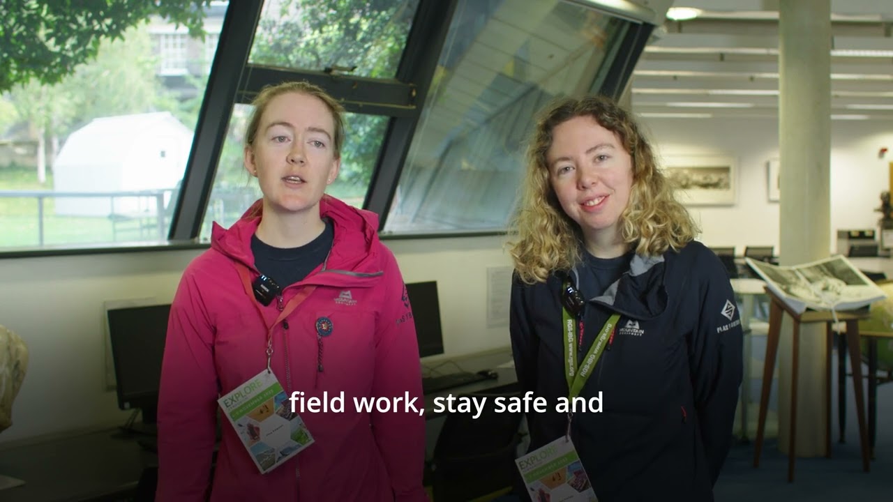 Discover the outdoors: training and events at Plas y Brenin with Iona and Helen