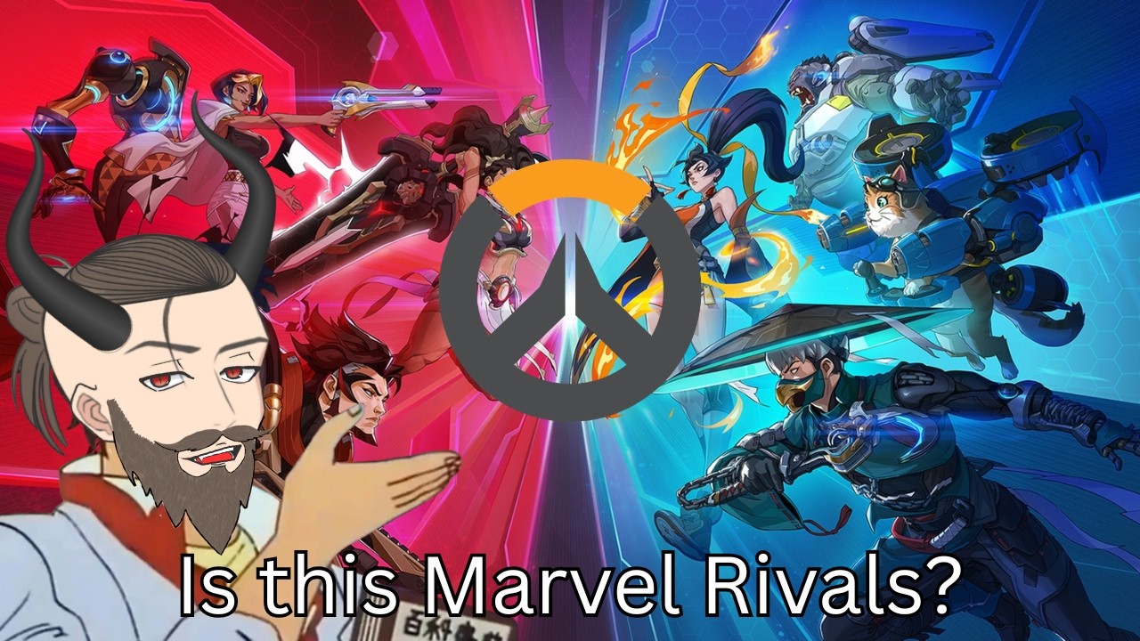 Rivals player tries Overwatch for the first time....