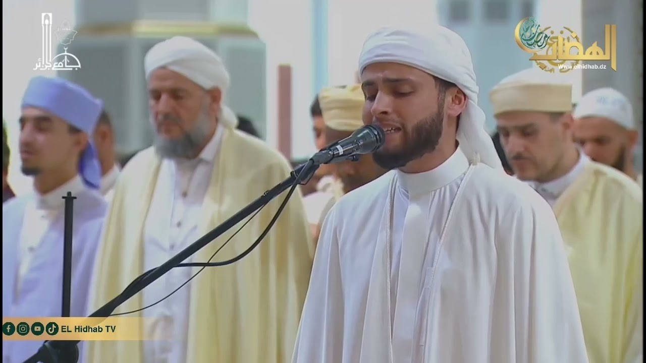 القارئ الجزائري الشيخ عبد العزيز سحيم من صلاة التراويح بالكويت هذه الليلة