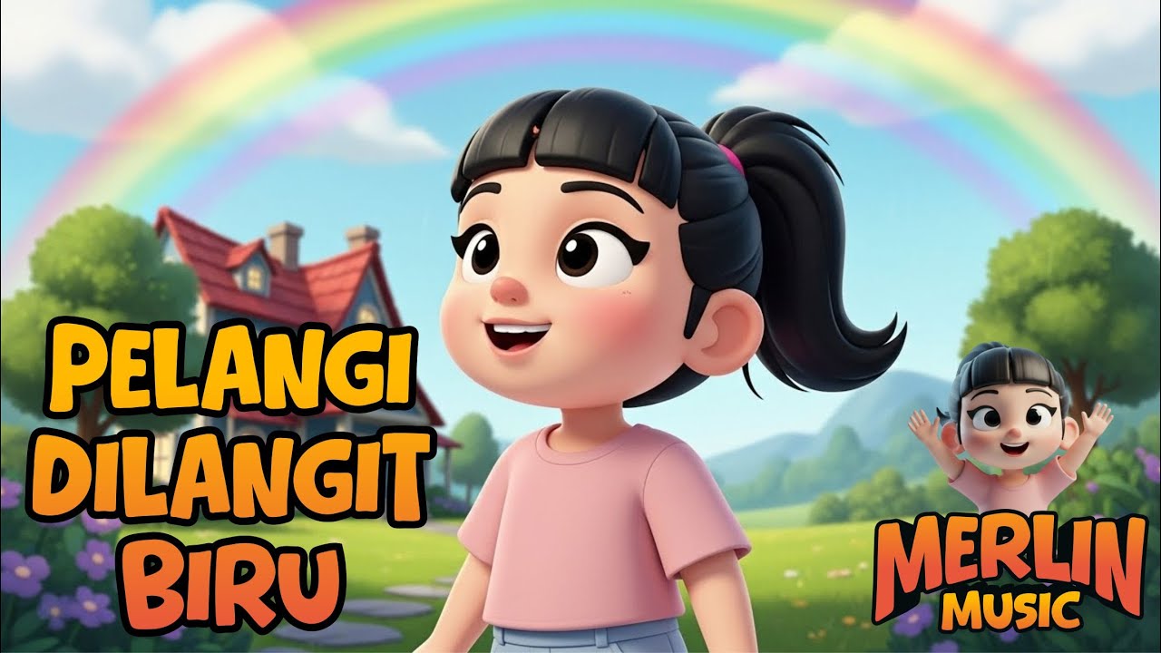 Pelangi Dilangit Biru - Lagu Baru Anak Indonesia