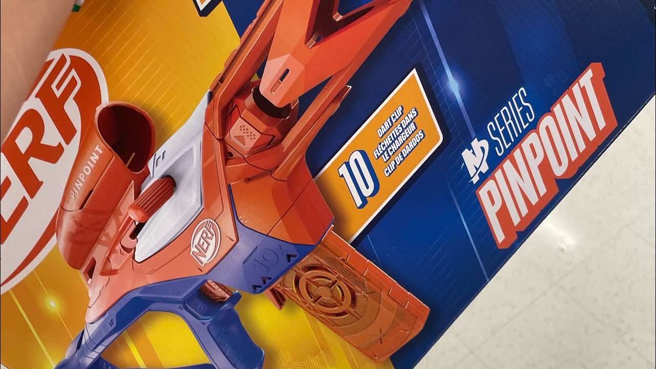 NERF N SERIES PINPOINT REVIEW / FIRING DEMO