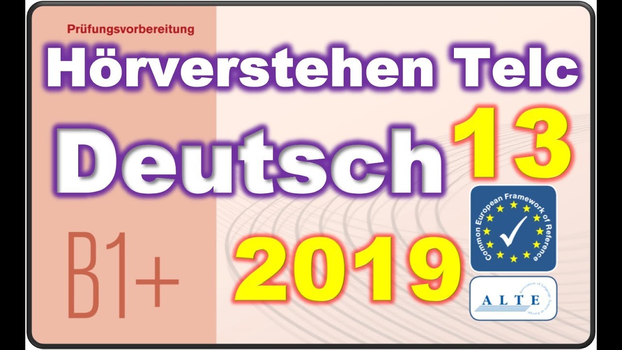 Modelltest (13) B1 Plus Beruf Hörverstehen Deutsch