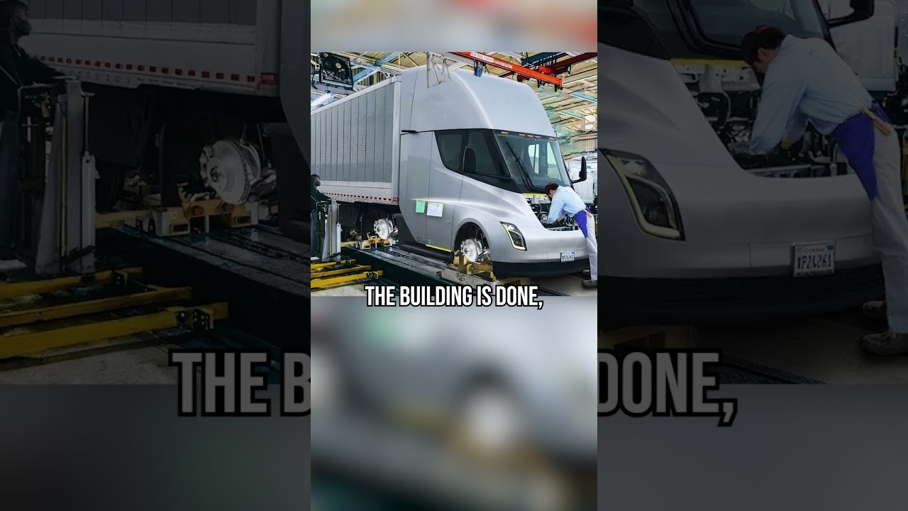 Self-Driving SEMI TRUCK Launches SOON! 🚛🤖⚡📅 #tesla #semitruck #artificialintelligence #nowyouknow