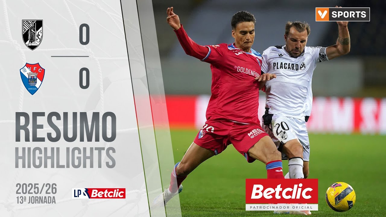Resumo: Vit&oacute;ria SC 0-0 Gil Vicente (Liga 25/26 #13)