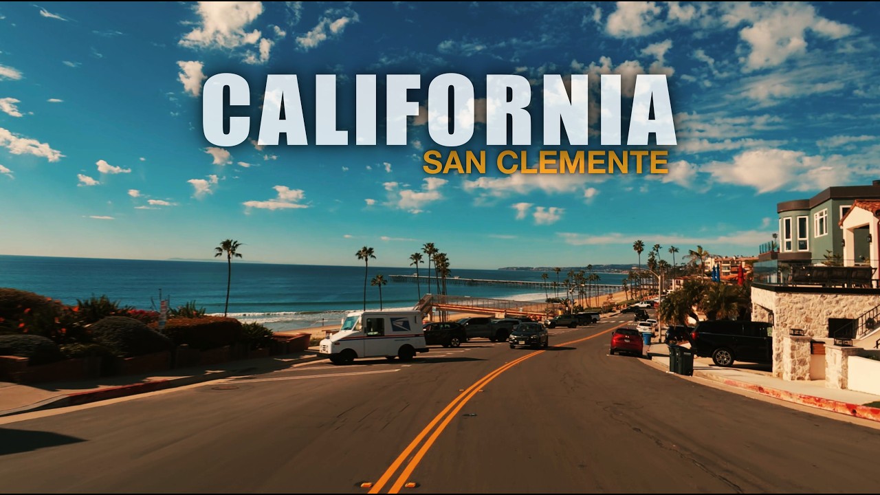 Driving Pacific Coast Highway in California | Scenic San Clemente to Huntington Beach, 4K