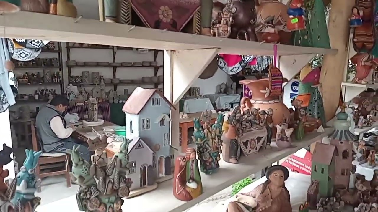 Artesanías en Quinua (Ayacucho)