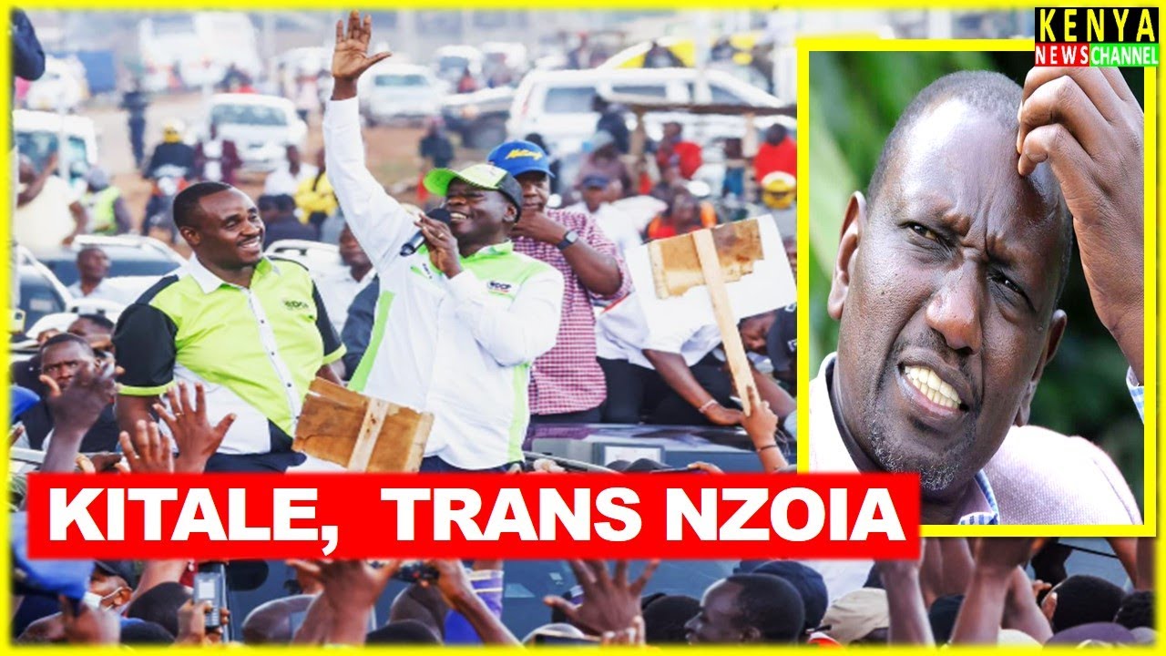 Gachagua speech today with Matiangi, Natembeya & Kalonzo at Kitale - Listen what he told Ruto