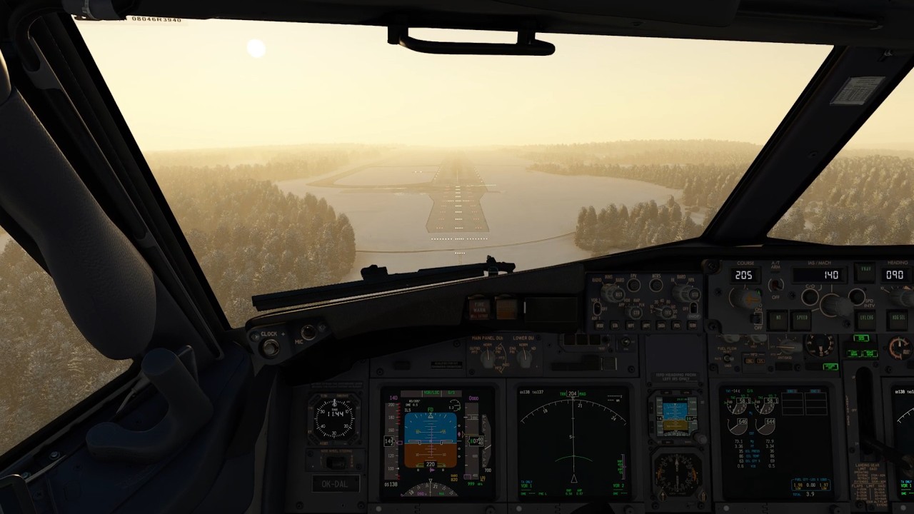 BUTTER at Santa's Home! 🎅🏻 | PMDG 737-900ER Landing at Rovaniemi (EFRO)