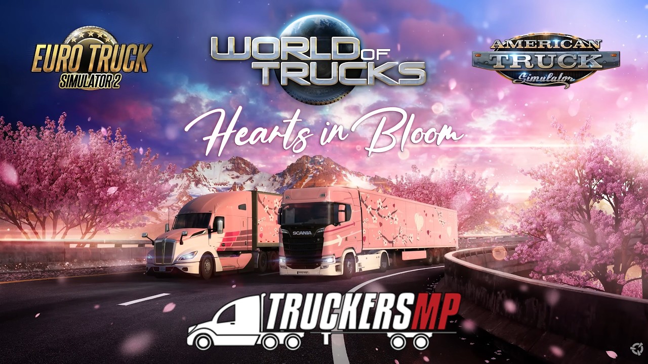 Сердце в цвету (1)💘 TrukersMP 4300 онлайн😧 Euro Truck Simulator 2