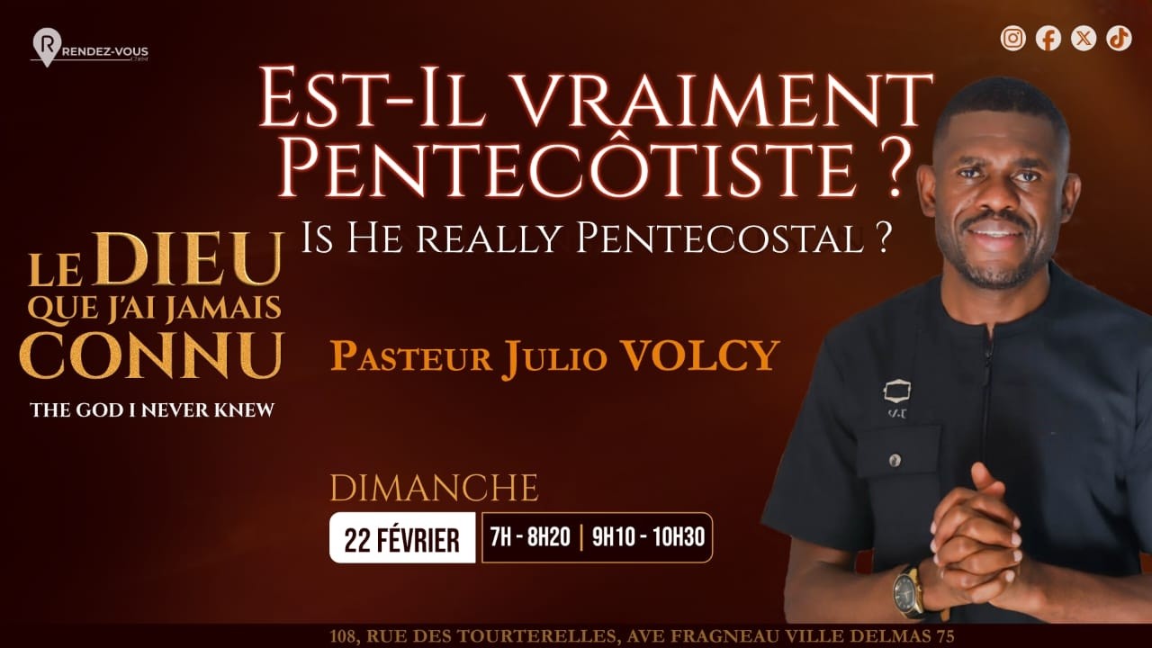 Église Rendez-Vous Christ | Dr. Julio Volcy | Pasteur Sénior de l’église RVC