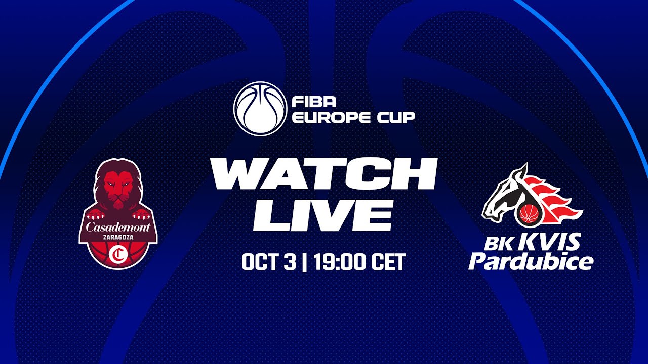 Casademont Zaragoza v BK KVIS Pardubice | Full Basketball Game | FIBA Europe Cup 2023-24