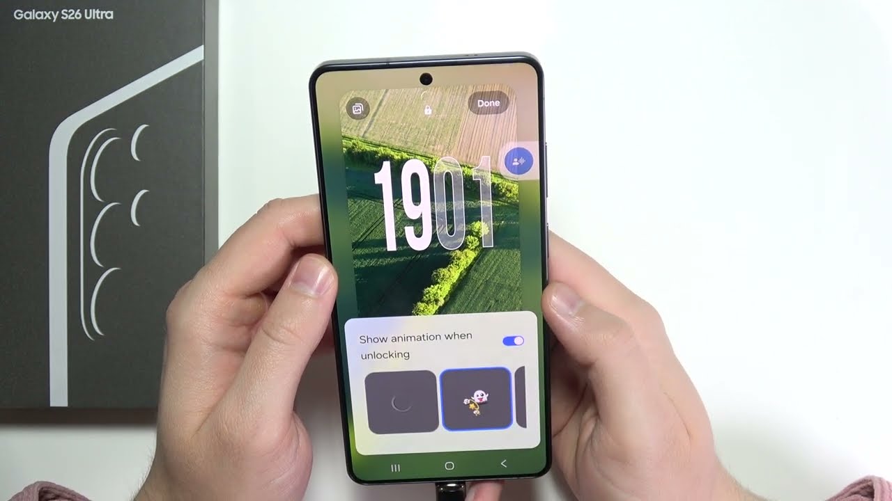Samsung S26 Ultra: How to Change Fingerprint Unlock Animation