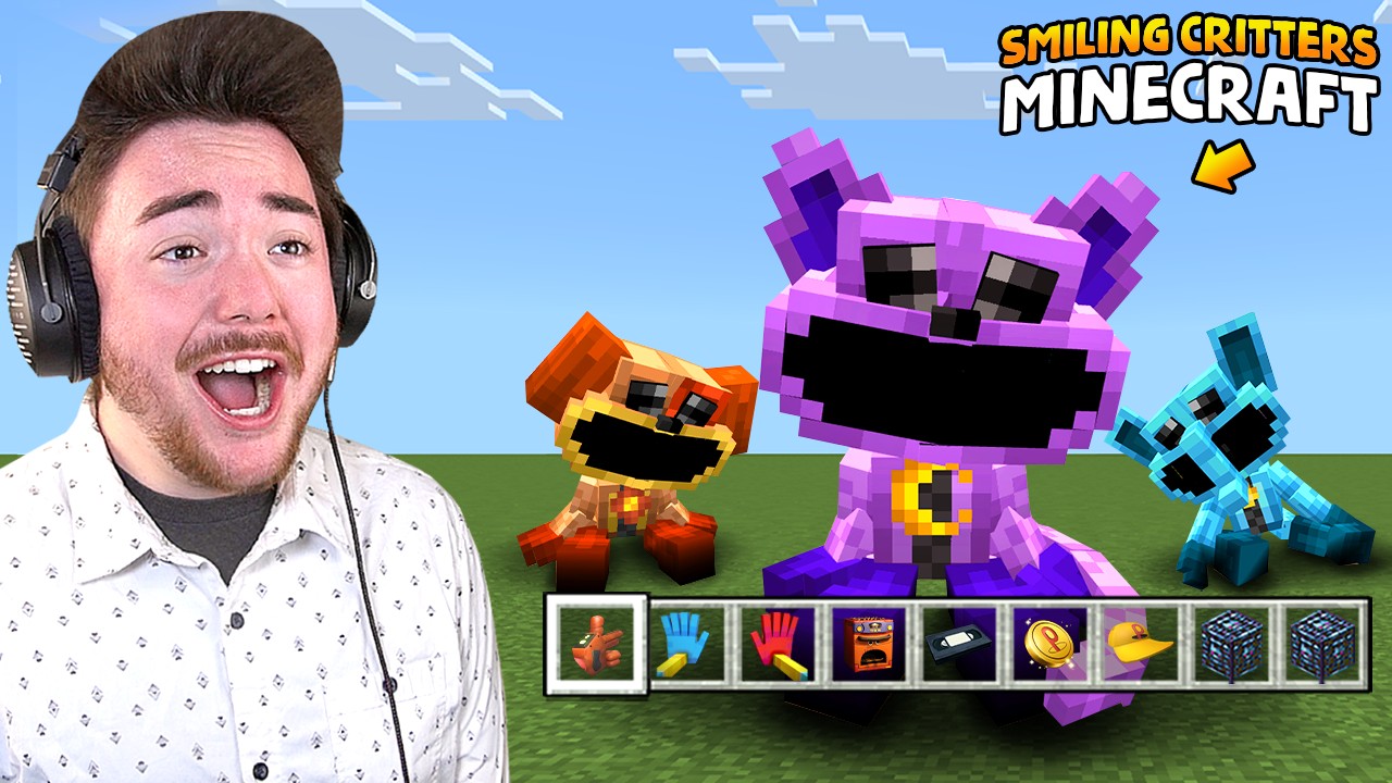 ИГРАЮ В МОД SMILING CRITTERS ДЛЯ MINECRAFT… (ОН ТАК ХОРОШ)