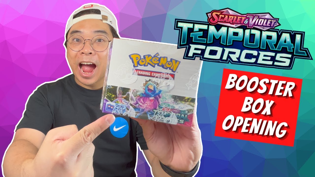 BRAND NEW Pokemon Temporal Forces Booster Box Opening (Wild Forces & Cyber Judge)