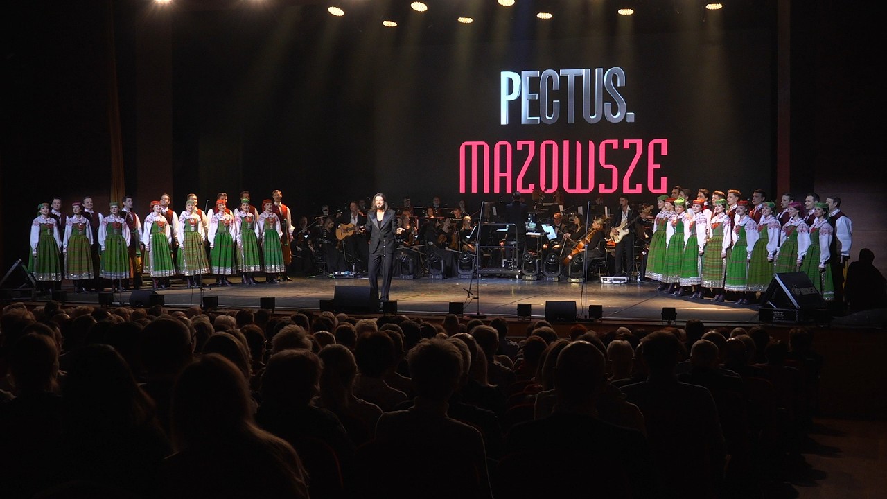 Walentynkowy koncert Pectus z zespołem Mazowsze
