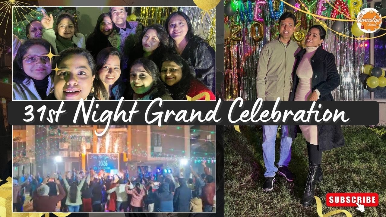 31st Night Grand Celebration 🥂 | DJ Dance Party, Music, Fun, Food & New Year Countdown 2026