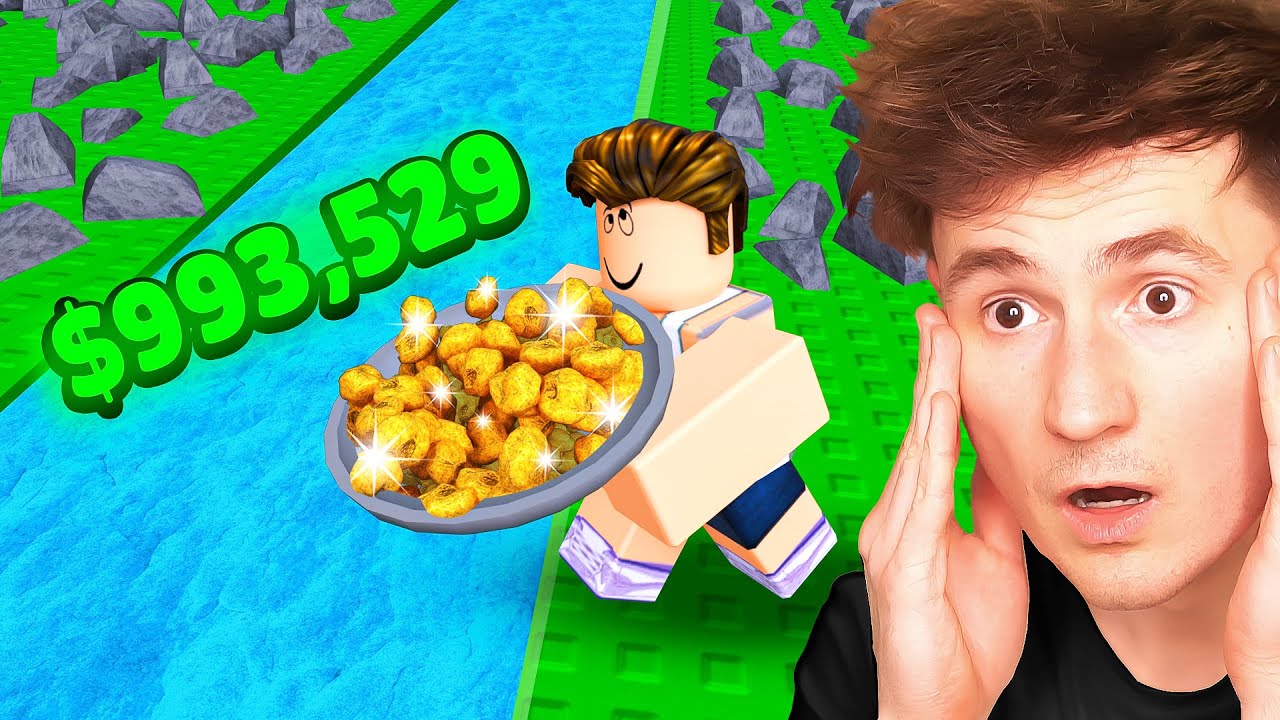 I Found $9,856,357 Worth of GOLD in Roblox