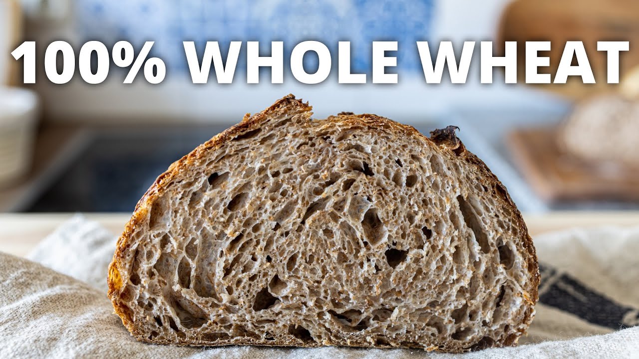The Perfect Whole Wheat Sourdough Bread | Full Masterclass
