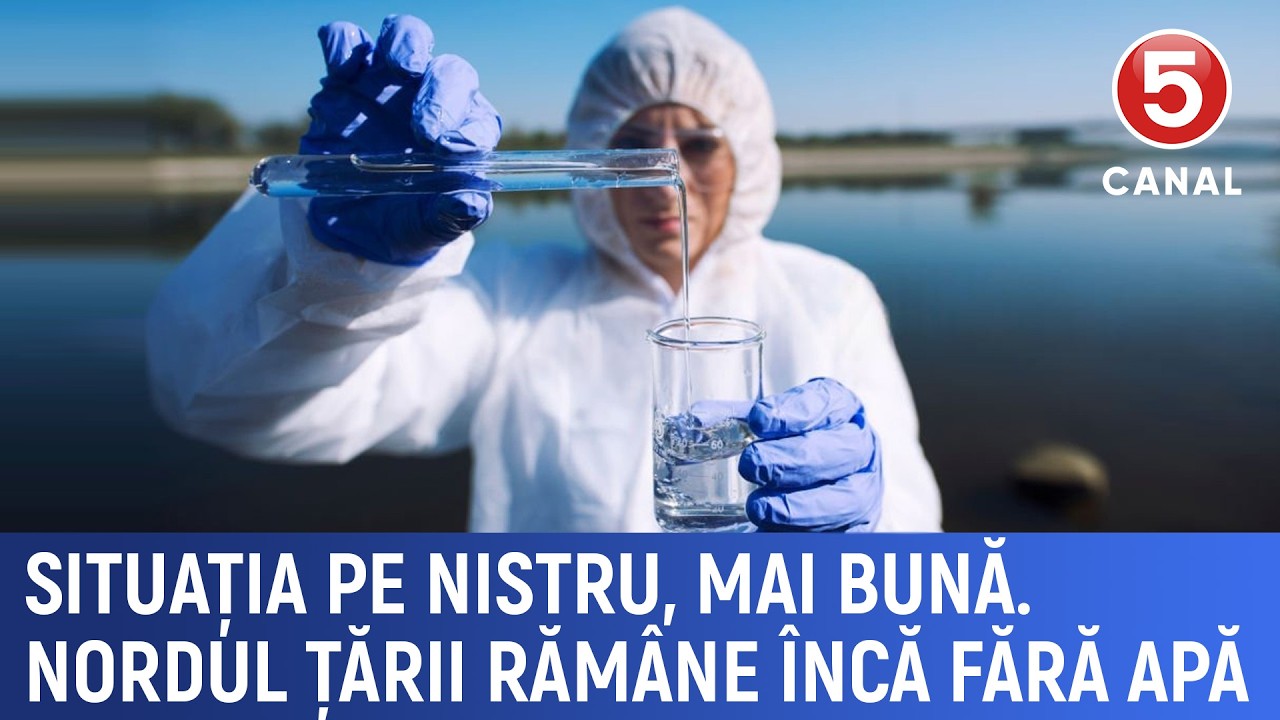 Situația pe Nistru, mai bună. Nordul țării rămâne încă fără apă