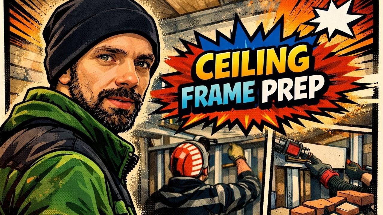 Ceiling Frame Preparation |  Guest Apartment Renovation – Episode 5