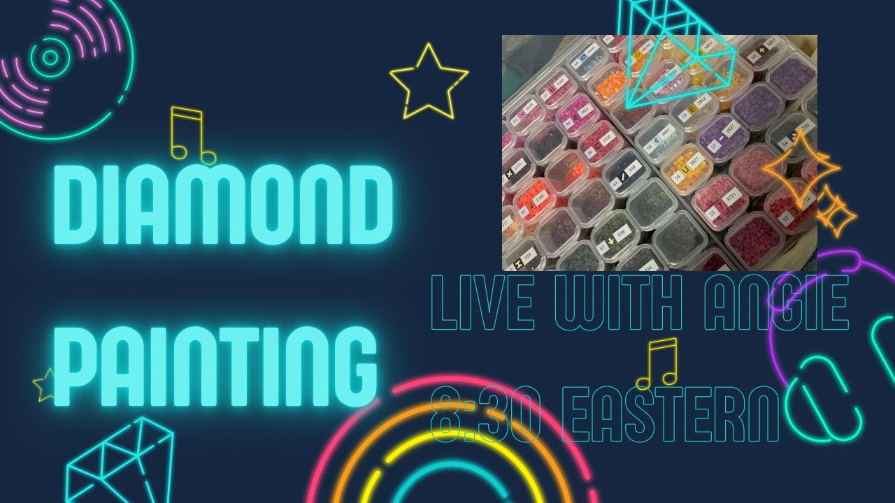 Diamond Paint with me in theNew Craft Room! Finally!