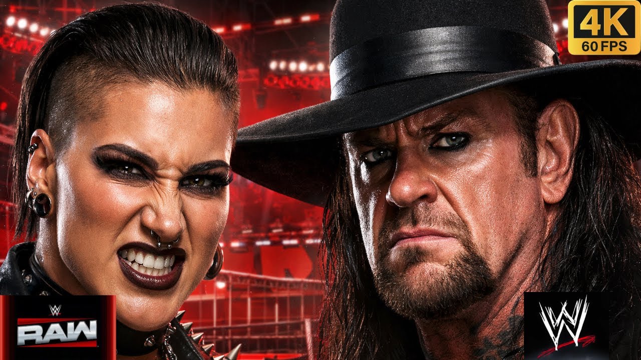Full Match - Undertaker Vs Rhea Ripley Extreme Rules #wwe #wwe2k25 #shorts #short #PS5 #gaming #raw