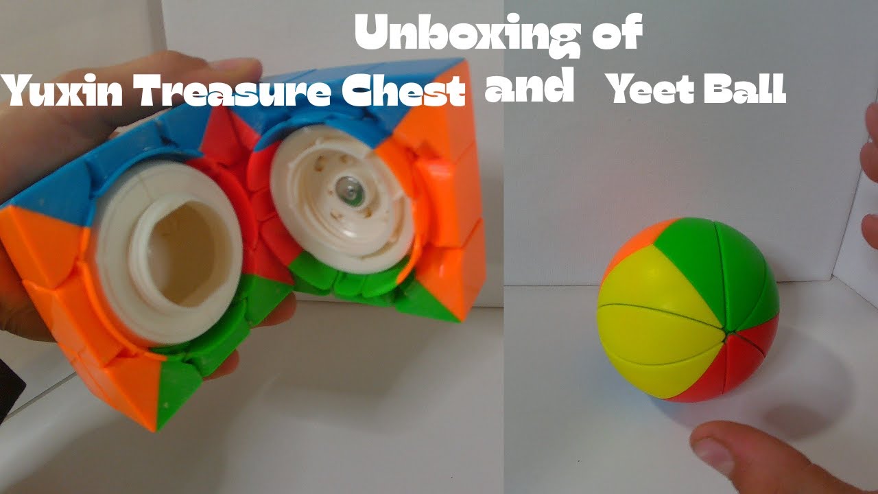 Treasure Chest And Yeet Ball Unboxing