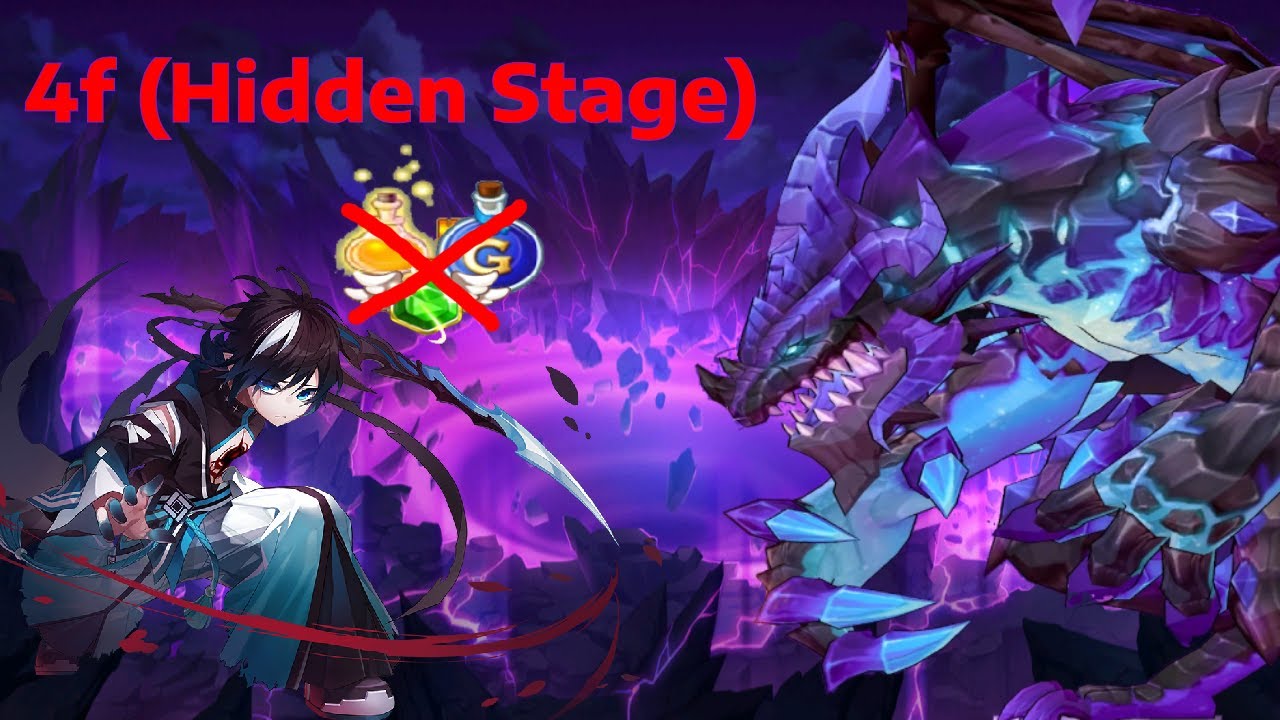 Uno - Void (Invasion) Hidden Stage 4f Solo No Potions - Grand Chase Classic