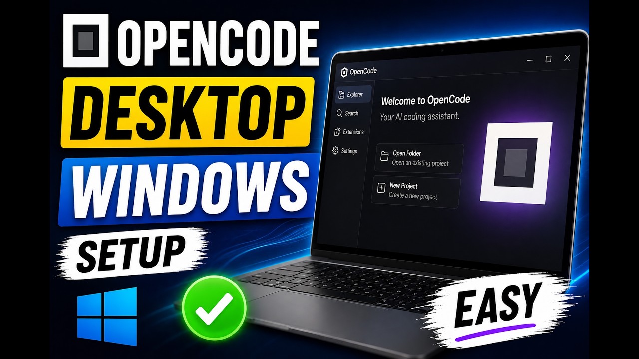 OpenCode Windows Tutorial: From Download to Launch