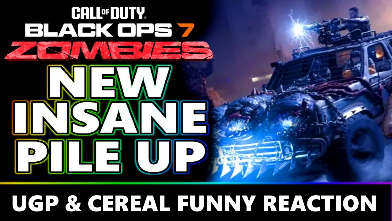 NEW EPIC PILE UP GLITCH! UGP & WEETOS REACTION FUNNY MOMENTS - Black Ops 7 Zombies Glitches