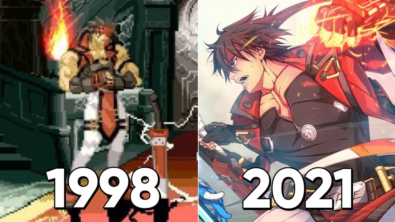 Evolution of Guilty Gear Games (1998-2021)