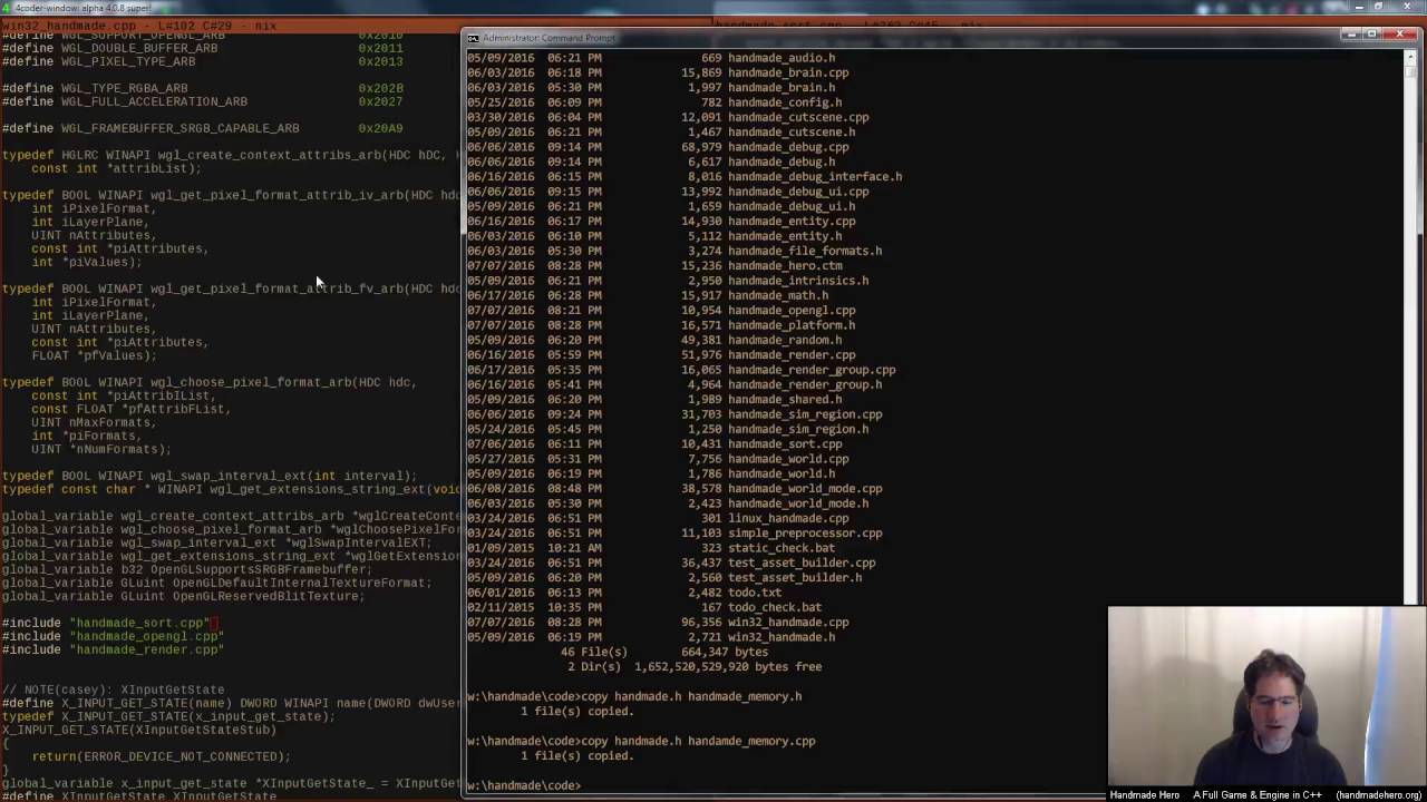 Handmade Hero Day 305 - Using Memory Arenas in the Platform Layer