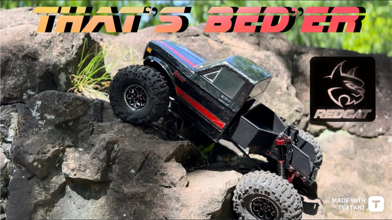 Redcat Ascent Fusion - установка кровати и слайдера SBI