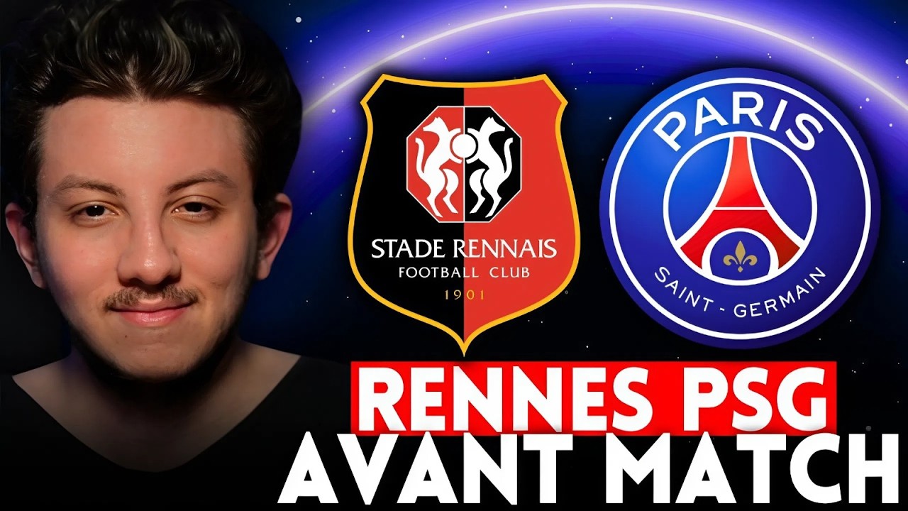 🚨RENNES PSG LIVE LIGUE 1 ! ALLEZ PARIS, AVANT LA LDC : IL FAUT GAGNER 🔴🔵
