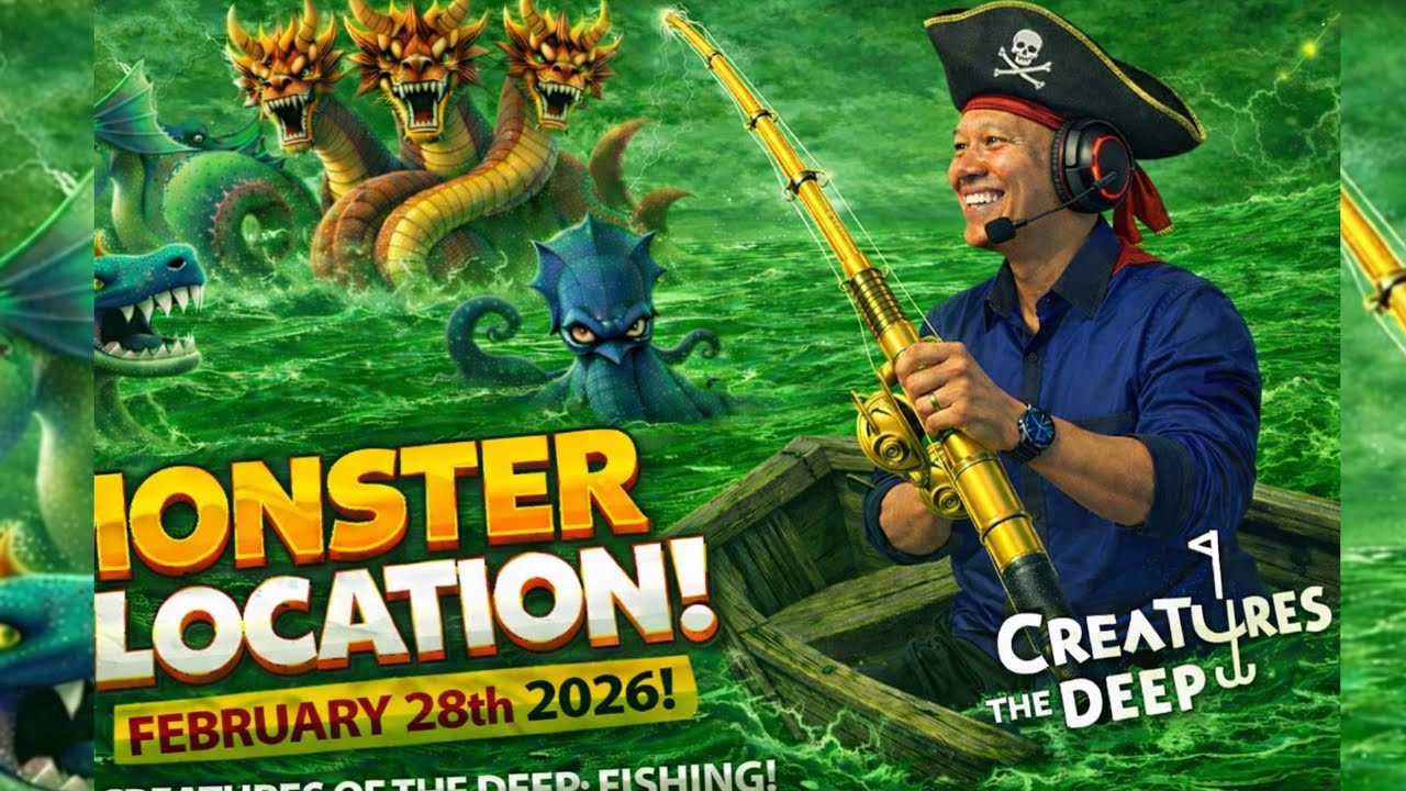 All Monster LOCATION February 28th 2026 - Creatures of the Deep: Fishing #monsterhunter 