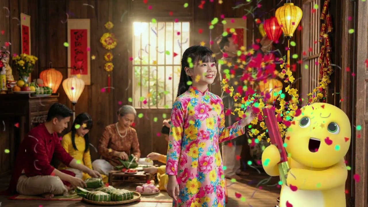 Em chờ đón giao thừa - Viết Duy | Nhạc xuân thiếu nhi 2026 | Official video music