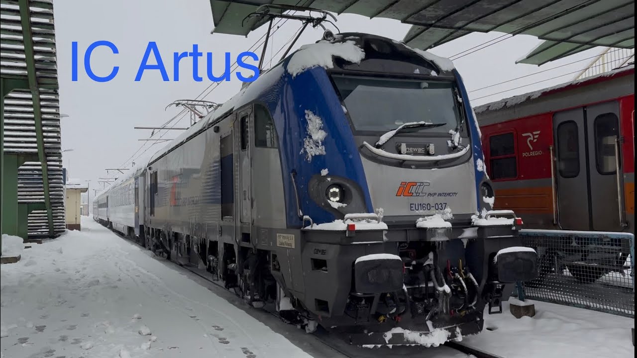 Przejście przez skład IC Artus 🚂🚃😎