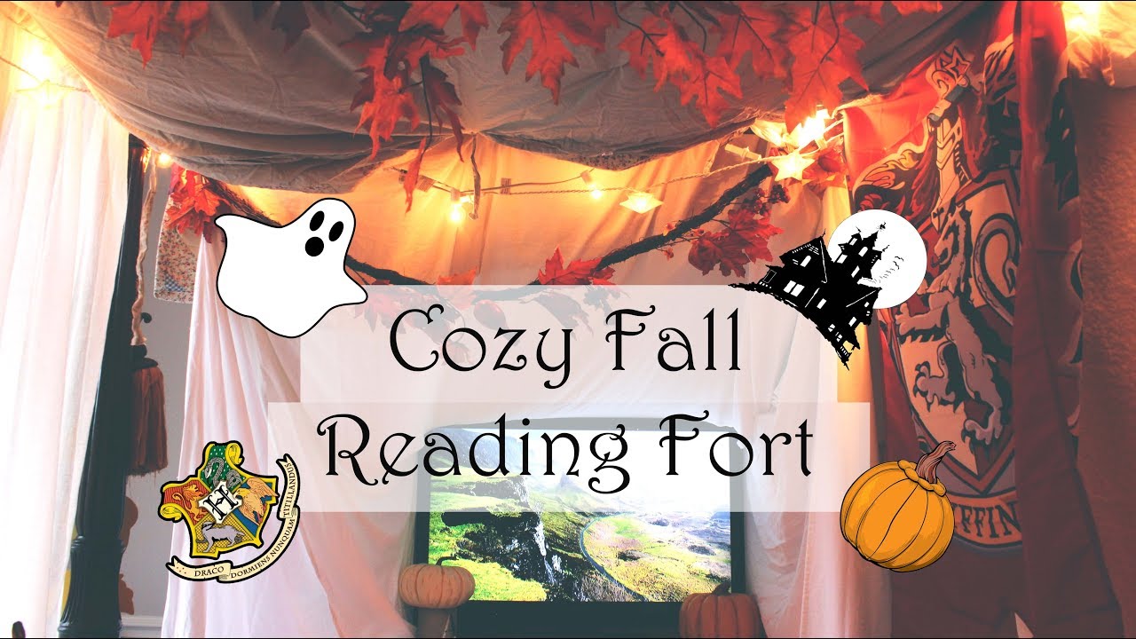DIY Cozy Fall Reading Fort