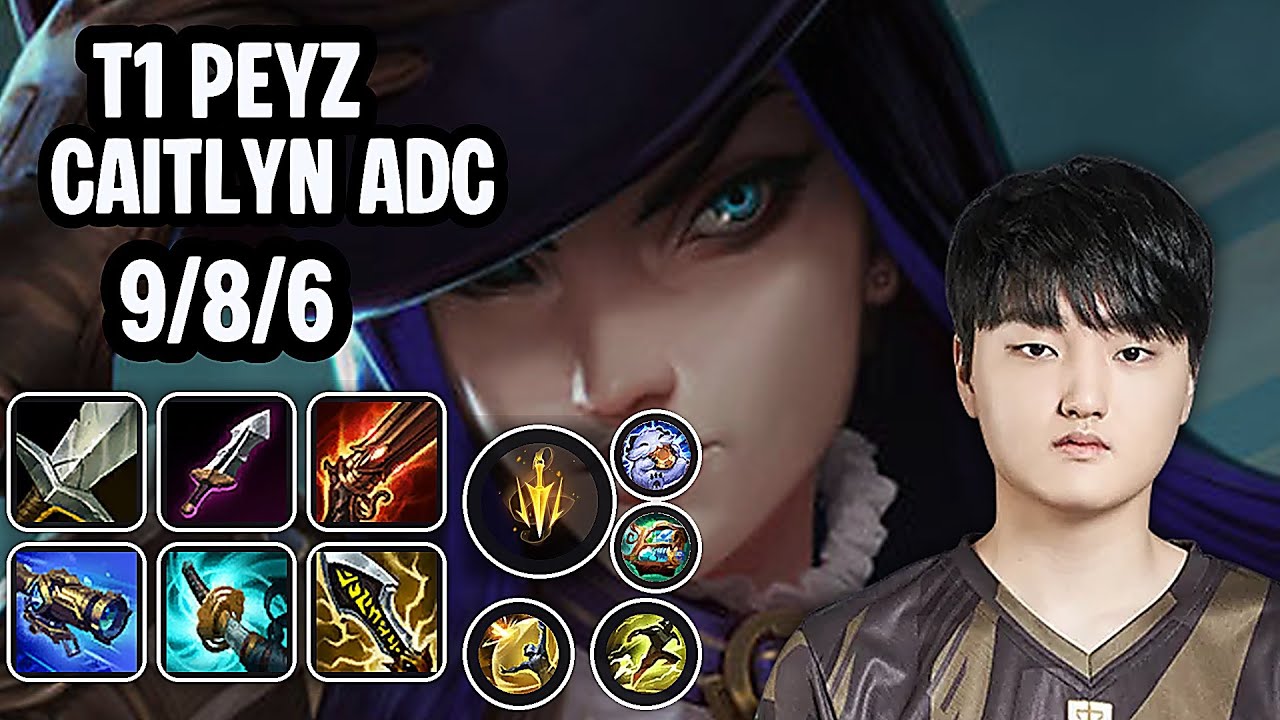 T1 Peyz Caitlyn Adc SoloQ Replay 20260112