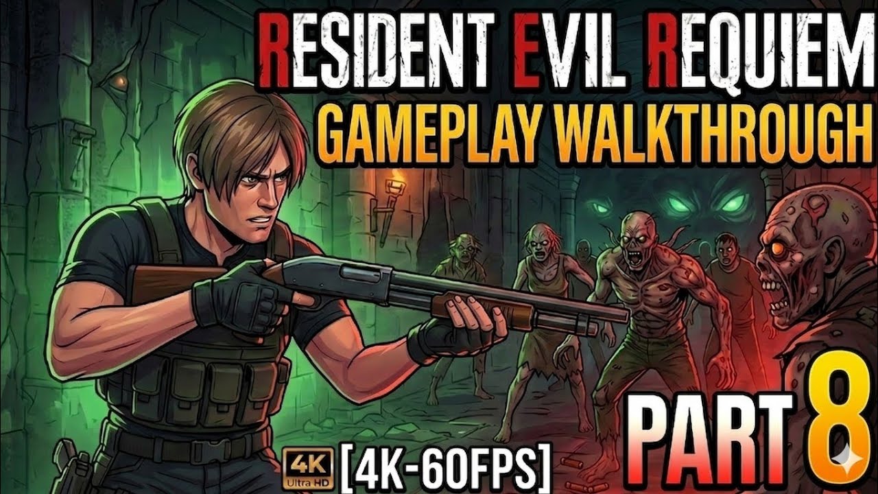 Resident Evil Requiem Gameplay Walkthrough Part 8 [4K-60FPS]
