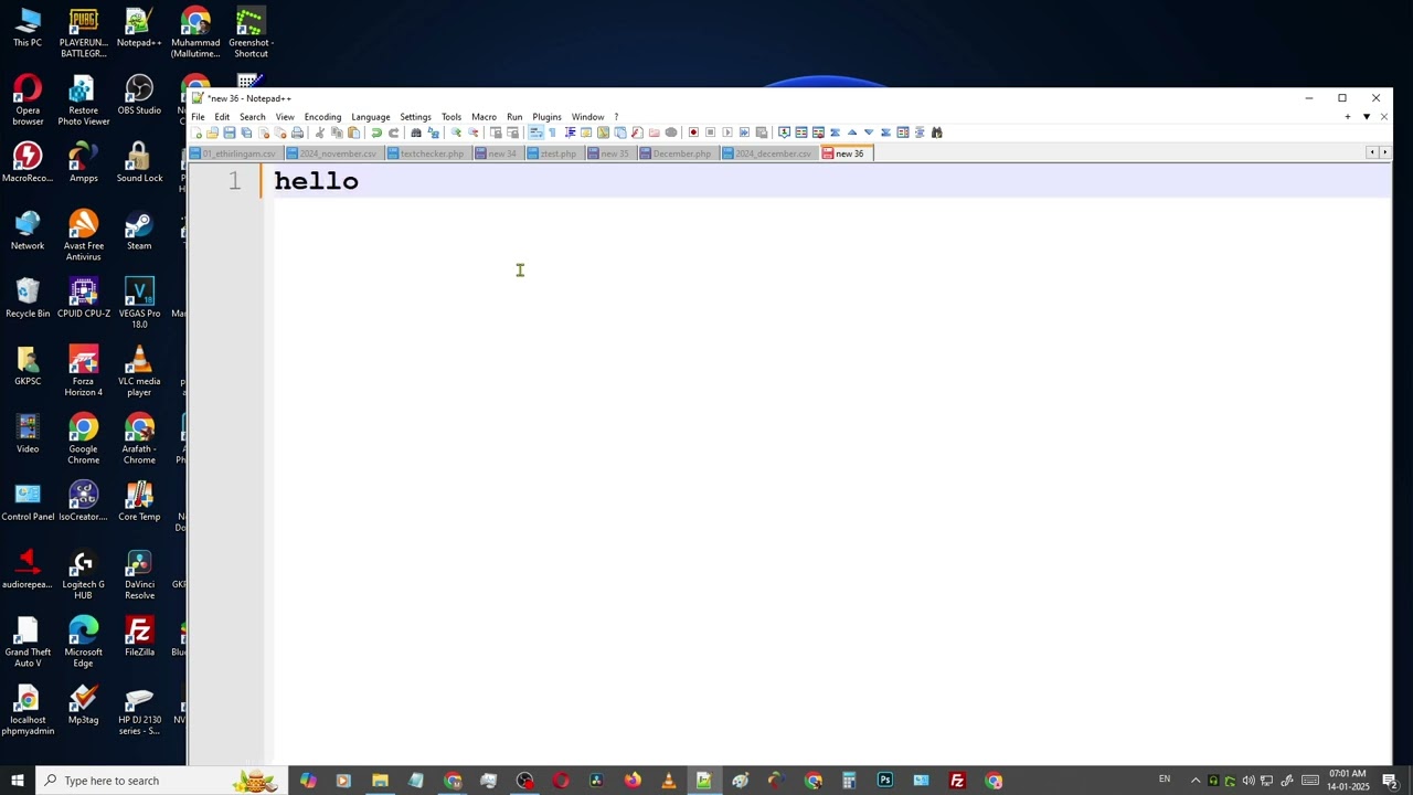 how to change font size in notepad++ windows 10
