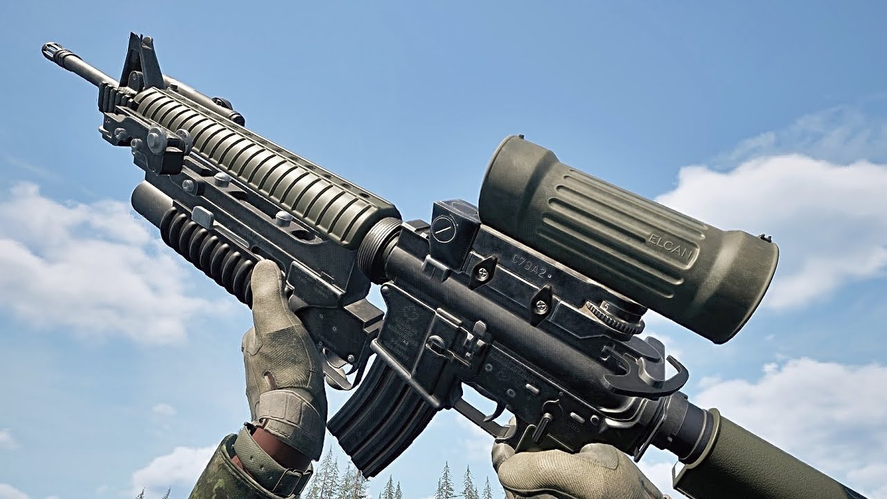 C7A2 Rifle with M203 Grenade Launcher - Squad 9.0 UE5