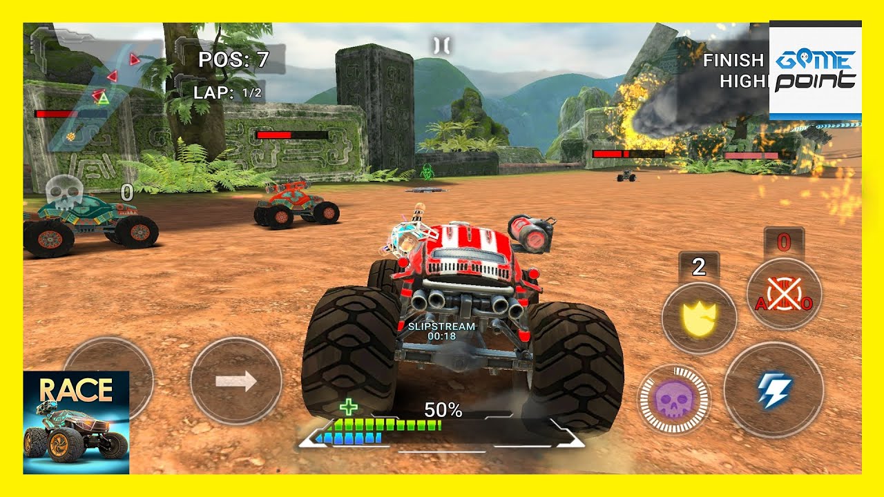 Race Rocket Arena Car Extreme Gameplay Android | New Racing Game @GamePointPK