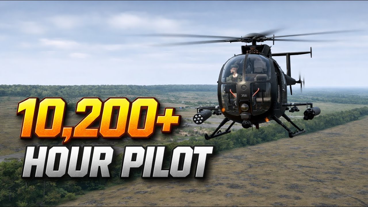 How a 10,200+ Hour Pilot Flies the AH-6 in Arma Reforger