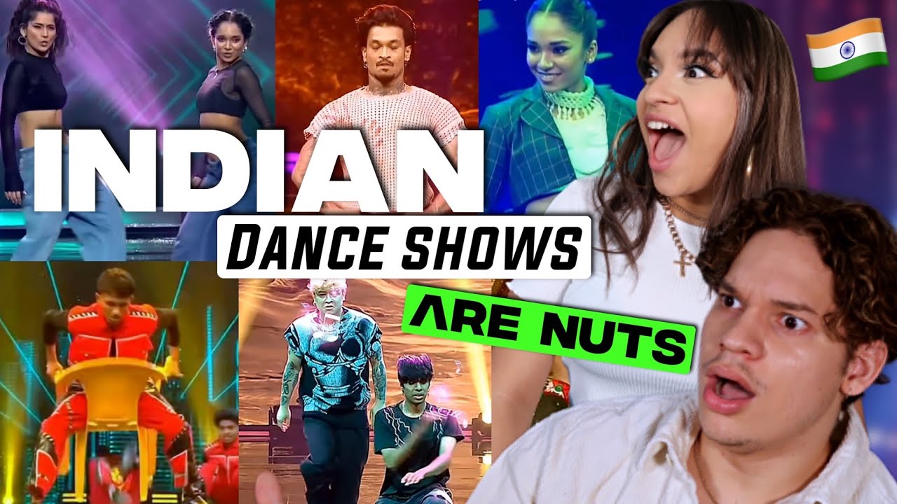 INDIAN DANCE SHOWS ARE INSANE! Latinos react to Indian DANCE SHOWS for the first time